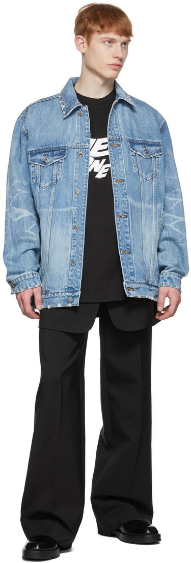 Jacka We11done We11done Trucker Denim Jacket Blå | WD-DJ1-22-354-U-BL, 3