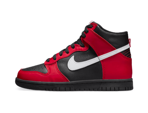 Sneakers och skor Nike Dunk High "Black University Red" GS Röd | DB2179-003
