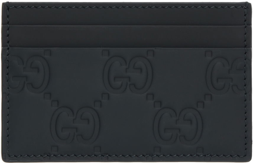 Plånbok Gucci Monogram Card Holder Svart | 771315 AAC0L, 1