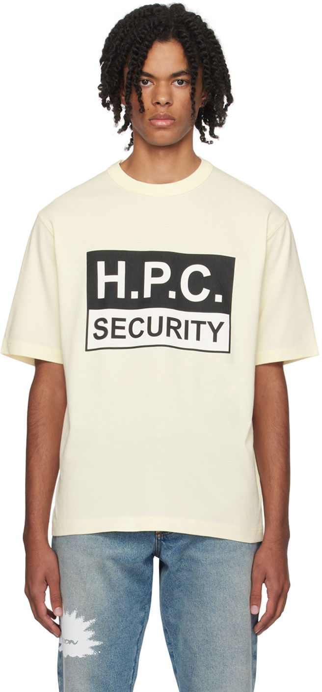 T-shirt HERON PRESTON Security T-Shirt Vit | HMAA032F23JER0100410, 0