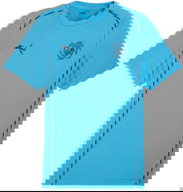 T-shirt Puma MCFC Casuals Tee Blå | 777569-31, 0