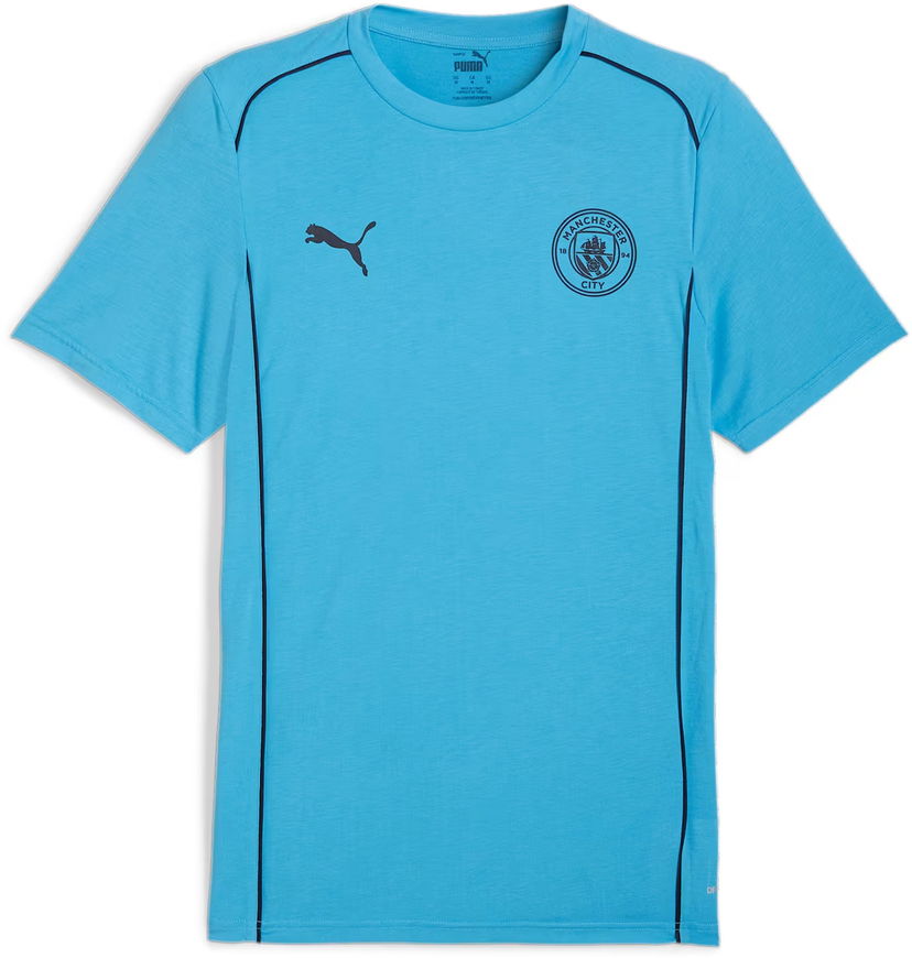 T-shirt Puma MCFC Casuals Tee Blå | 777569-31