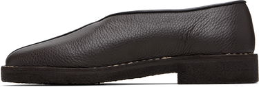 Sneakers och skor LEMAIRE Piped Crepe Slipper Loafers Brun | FO0248 LL205, 2
