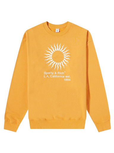 Sweater Sporty & Rich Sunny Crewneck Orange | CR482GO