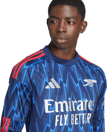 Jersey adidas Originals Arsenal FC Long Sleeve Jersey 2025/26 Blå | ji9525, 3