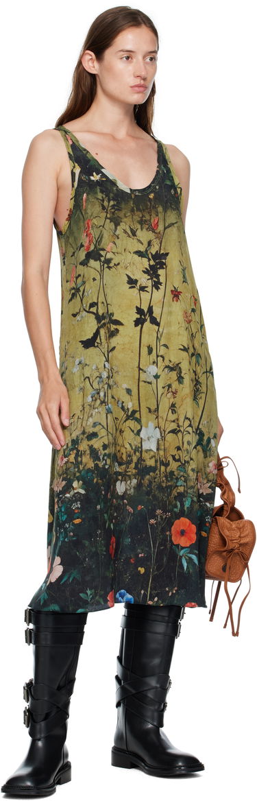 Klä R13 R13 Floral Print Tank Midi Dress Flerfärgad | R13WR296-R587A, 3