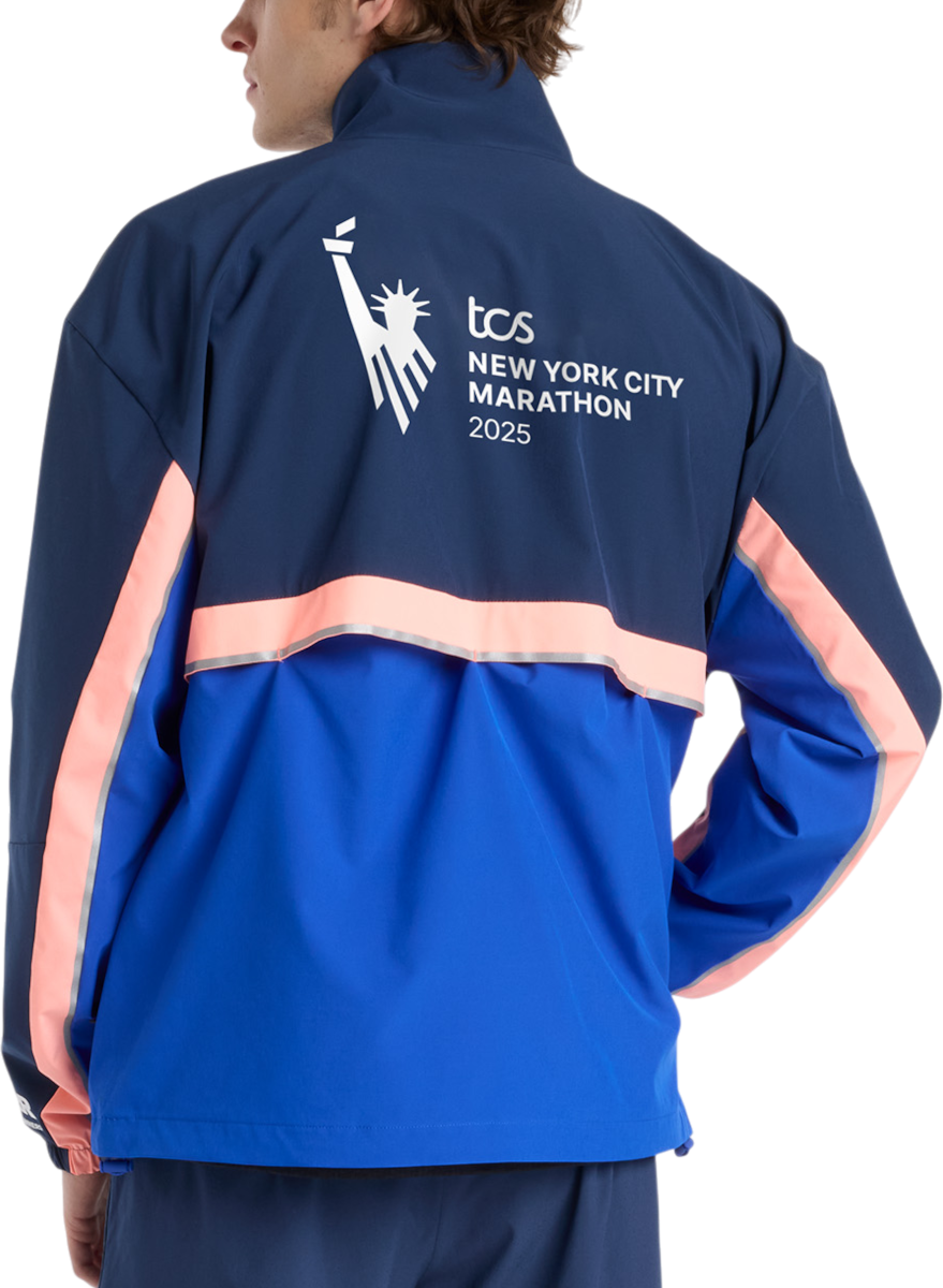 Vindjacka New Balance NYC Marathon 2025 Running Jacket Flerfärgad | mj53250m-bum, 1