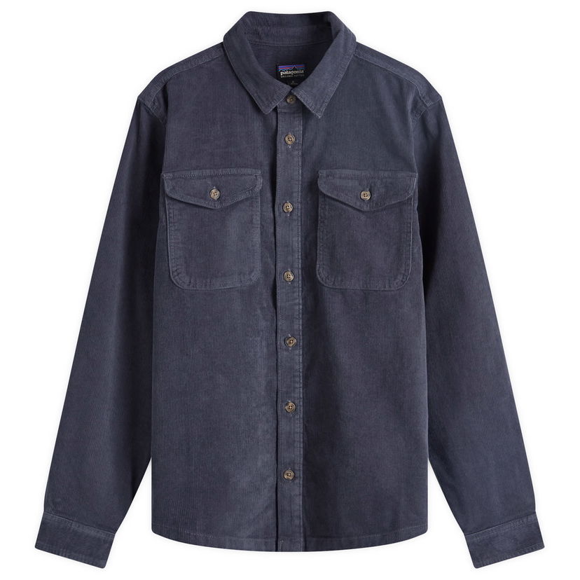 Skjorta Patagonia Overshirt Corduroy Mörkblå | 42445-SMDB