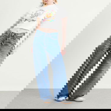 T-shirt Casablanca Casablanca Mascot Cropped T-Shirt, Size X-Small Vit | W-AW25-JTS-009-02, 4