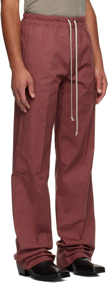 Byxor Rick Owens Concordians Dietrich Drawstring Trousers Bourgogne | RU02E1378 TE, 1
