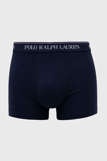 Boxare Polo by Ralph Lauren Cotton Trunk - 3 Pack Mörkblå | 714835885004, 0