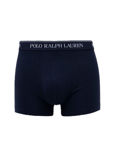 Boxare Polo by Ralph Lauren Cotton Trunk - 3 Pack Mörkblå | 714835885004