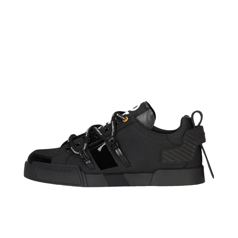 Sneakers och skor Dolce & Gabbana Portofino Strapped Black White Svart | CS1783AJ986_89690
