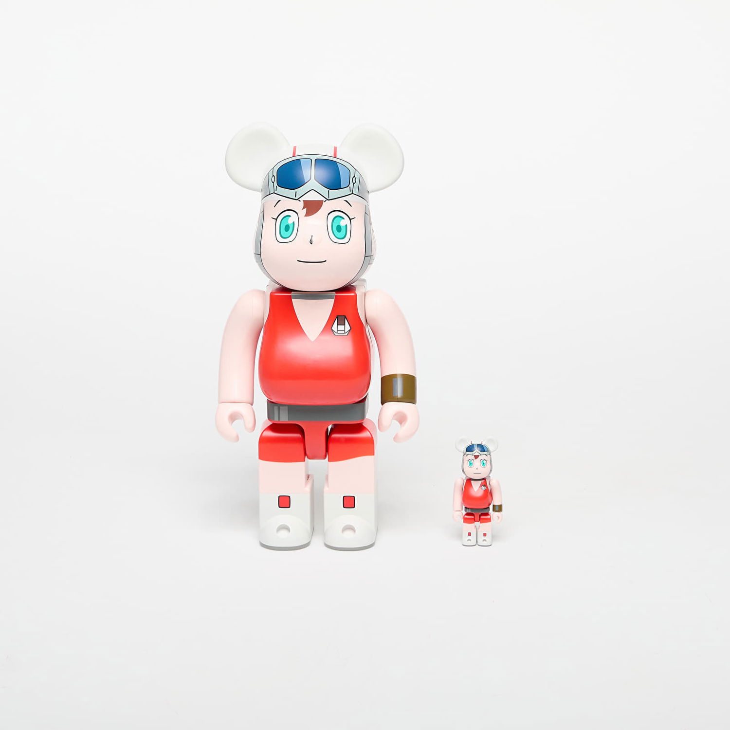 Samlarobjekt Medicom Toy BE@RBRICK Ream 100% & 400% Set Universal Röd | 4530956616117, 0