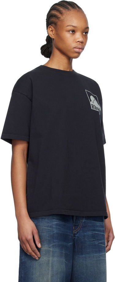 T-shirt Rhude Rhude Moonlight Badge T-Shirt Vit | RHPS25TT03012, 4