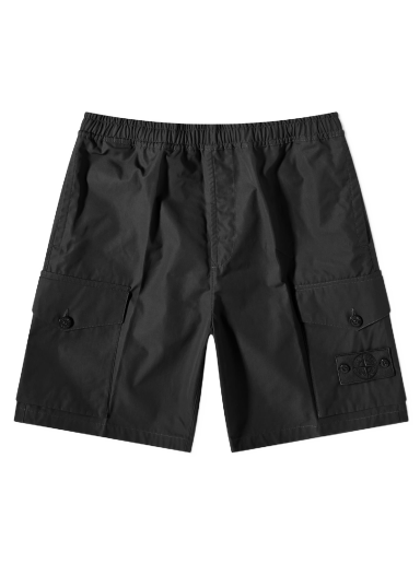 Shorts Stone Island Ghost Cargo Shorts Svart | 7815L02F1-V0029