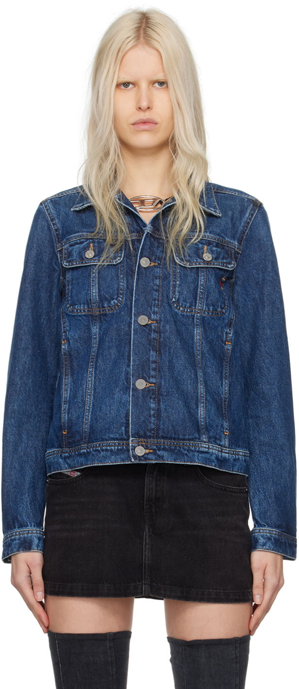 Jacka Diesel De-Bonny Denim Jacket Mörkblå | A09970 09I27
