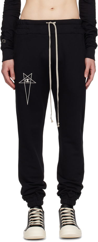 Träningsbyxor Rick Owens Rick Owens Champion Edition Joggers Svart | CM01E1685 CHFE FELPA, 0