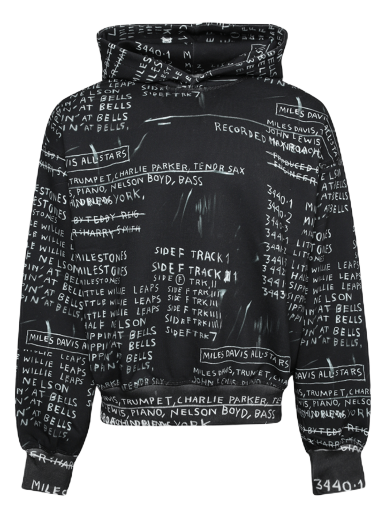 Sweatshirt MISBHV Basquiat Edition Discography II Hoodie Svart | 122U225B