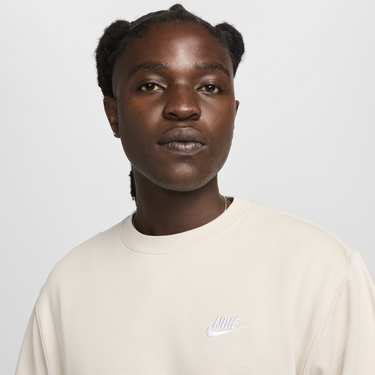 Sweatshirt Nike Sportswear Club Fleece Beige | BV2662-104, 3