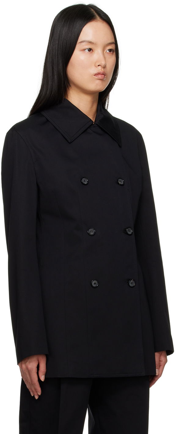Jacka TOTEME Double-Breasted Blazer Svart | 233-1048-261, 1