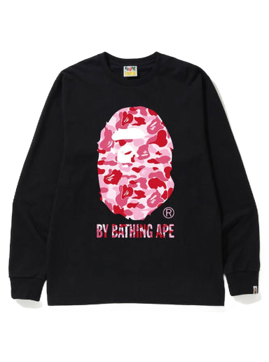 T-shirt BAPE ABC Camo By Bathing Ape L/S Tee Svart | 1I80-111-013