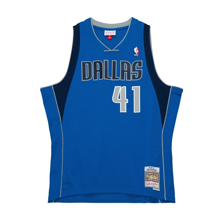 T-shirt Mitchell & Ness NBA Dalls Mavericks Dirk Nowitzki Dark Jersey Mörkblå | SMJY4192-DMA10DNOCPBL, 0