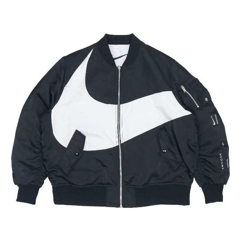 Bomberjacka Nike Big Swoosh Bomber Jacket Svart | DR7021-010