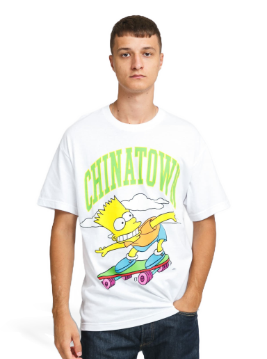 T-shirt MARKET The Simpsons Cowabunga Arc Tee Vit | CTM1990345 / 1201