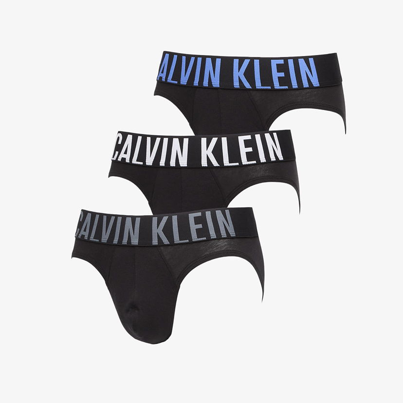 Underkläder och strumpor CALVIN KLEIN Hip Brief 3-Pack M Svart | 000NB3607A ZDM