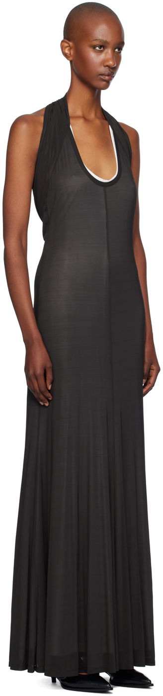 Klä Helmut Lang Dancer Maxi Dress Svart | O07HW605, 1