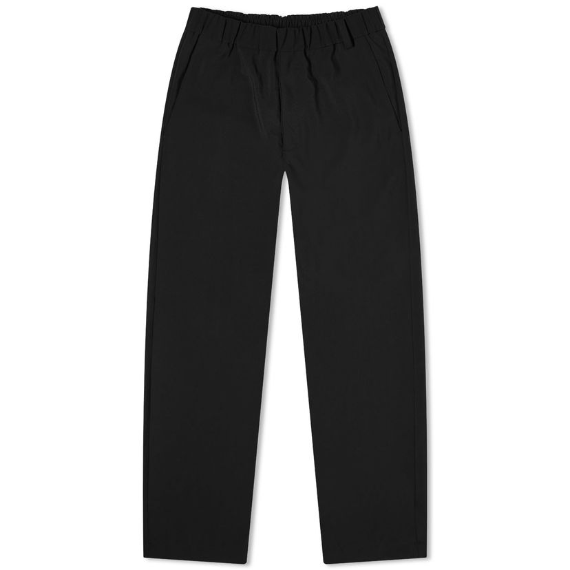 Byxor Snow Peak Light Poplin Trousers Svart | PA-24SU013-BLK