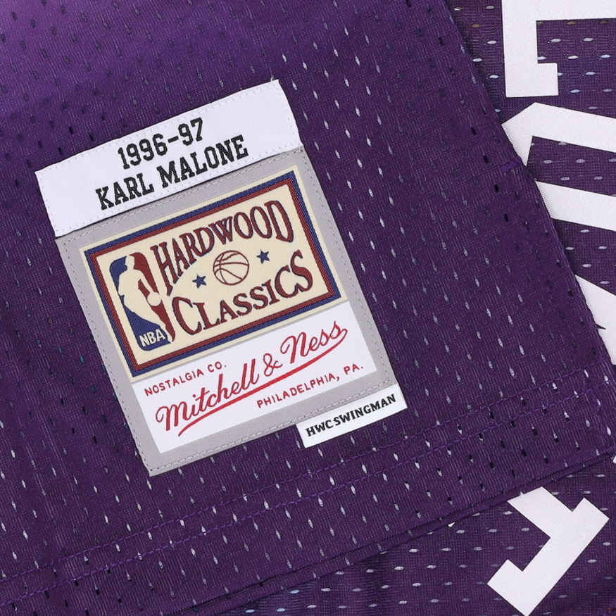 Jersey Mitchell & Ness Utah Jazz Karl Malone Swingman Jersey Purpur | SMJYGS18216-UJAPURP96KMA, 1