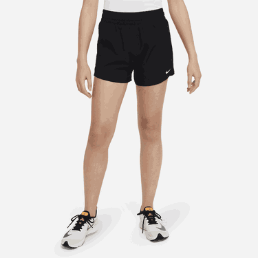 Shorts Nike Dri-FIT One High-Waisted Woven Training Shorts Svart | DX4967-010, 4