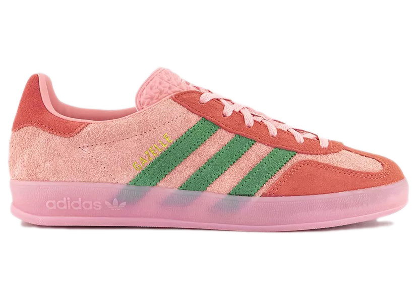 Sneakers och skor adidas Originals adidas Gazelle Indoor Semi Pink Spark Preloved Scarlet (Women's) Rosa | IG6782, 0