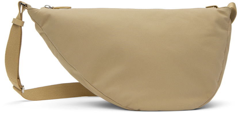 Midjeväska The Row Slouchy Banana Pouch Beige | W1304-W257