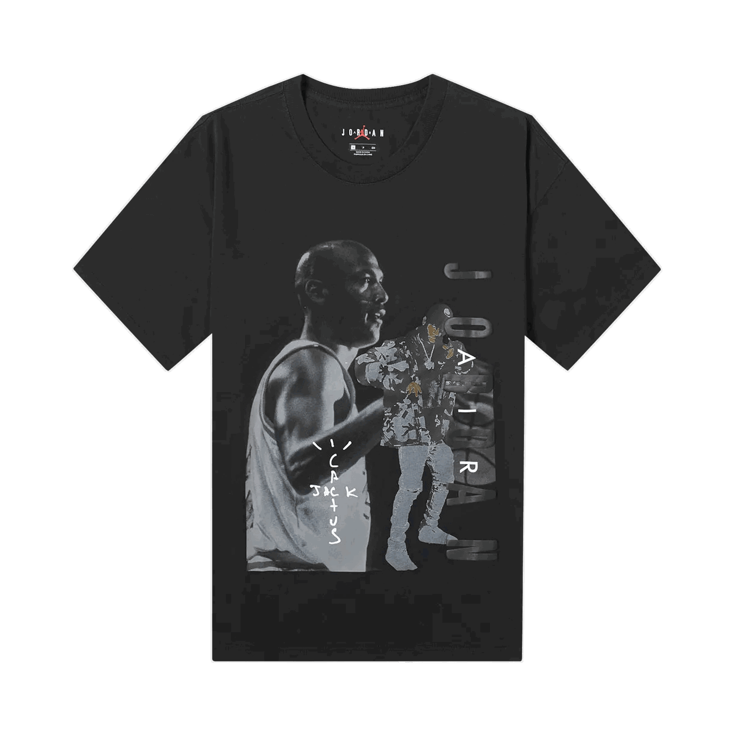T-shirt Cactus Jack by Travis Scott Air Jordan x T-Shirt Svart | CJ9059 010, 0