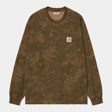 T-shirt Carhartt WIP Carhartt WIP Long Sleeve Camo Combi T-Shirt Brun | I035858_9, 3