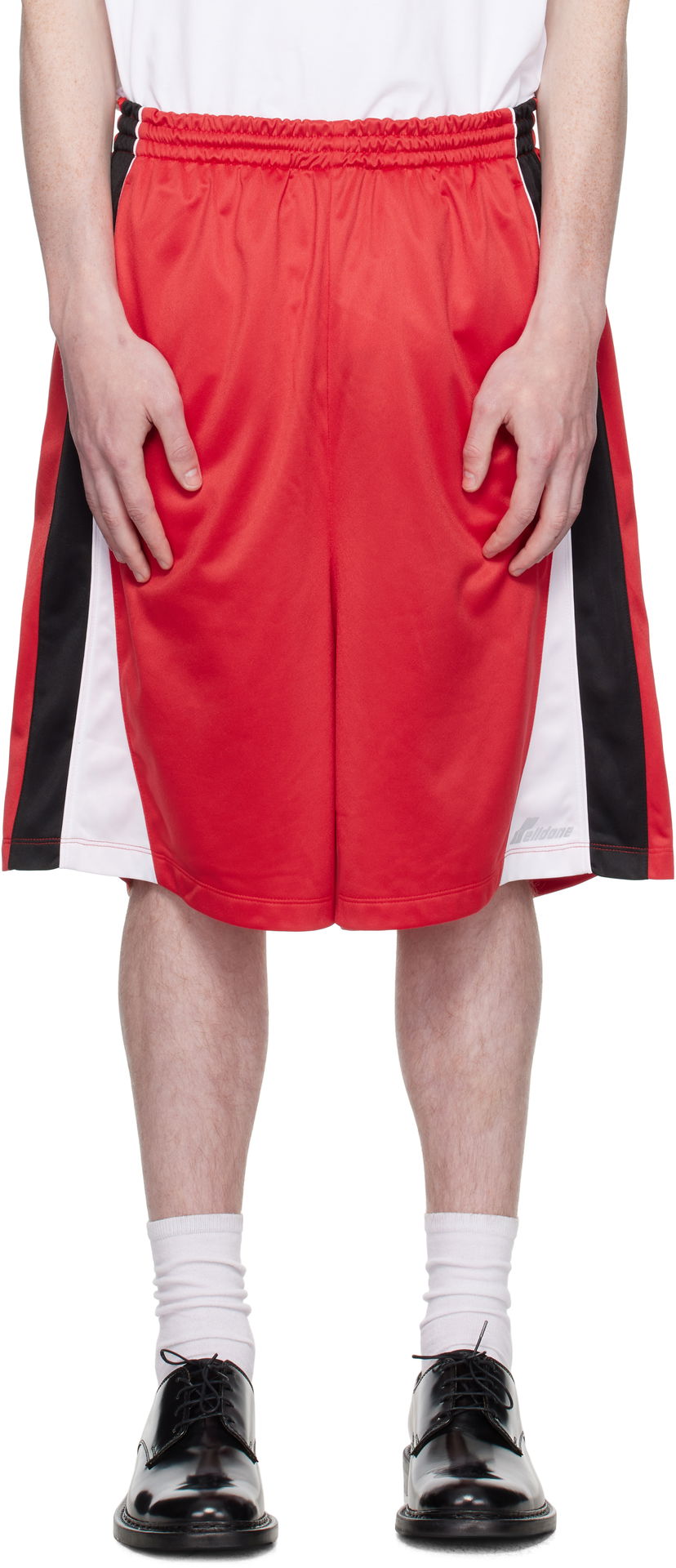 Shorts We11done We11done Track Shorts Röd | WD-TA2-25-701-U-RD