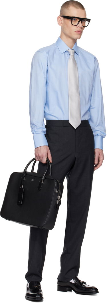 Tygpåse Tom Ford Elliot Leather Briefcase Svart | H0651-LCL213S, 3