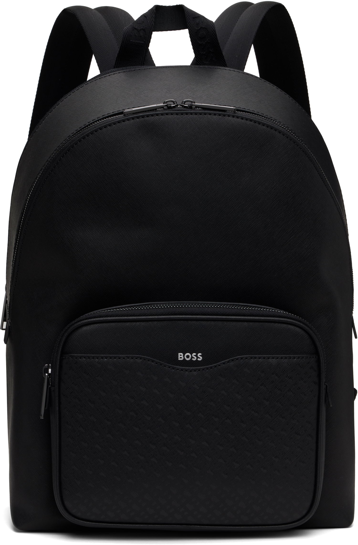 Ryggsäck BOSS Monogram Pocket Backpack Svart | 50542233, 0