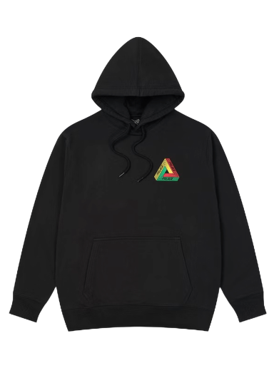 Sweatshirt Palace Tri-Dart Hoodie Svart | P19HD085
