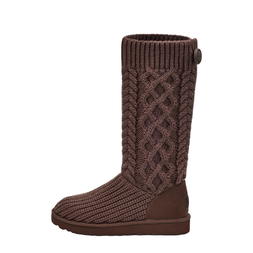 Sneakers och skor UGG Classic Cardi Cabled Knit Brun | 1146010-BCDR