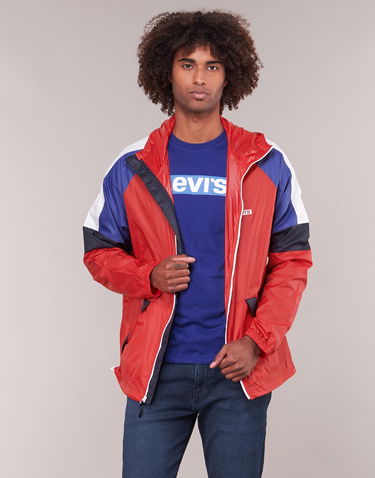 Vindjacka Levi's COLORBLOCK WINDRUNNER Röd | 79577-0000, 1