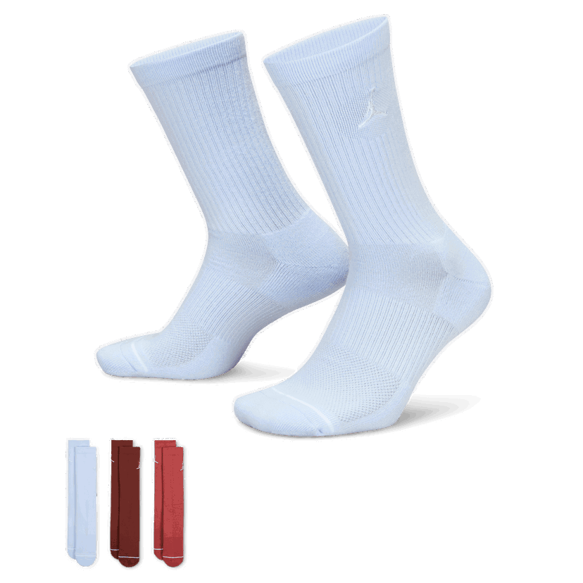 Strumpor Jordan Jordan Everyday Mid Socks (3 Pairs) Vit | DX9632-901