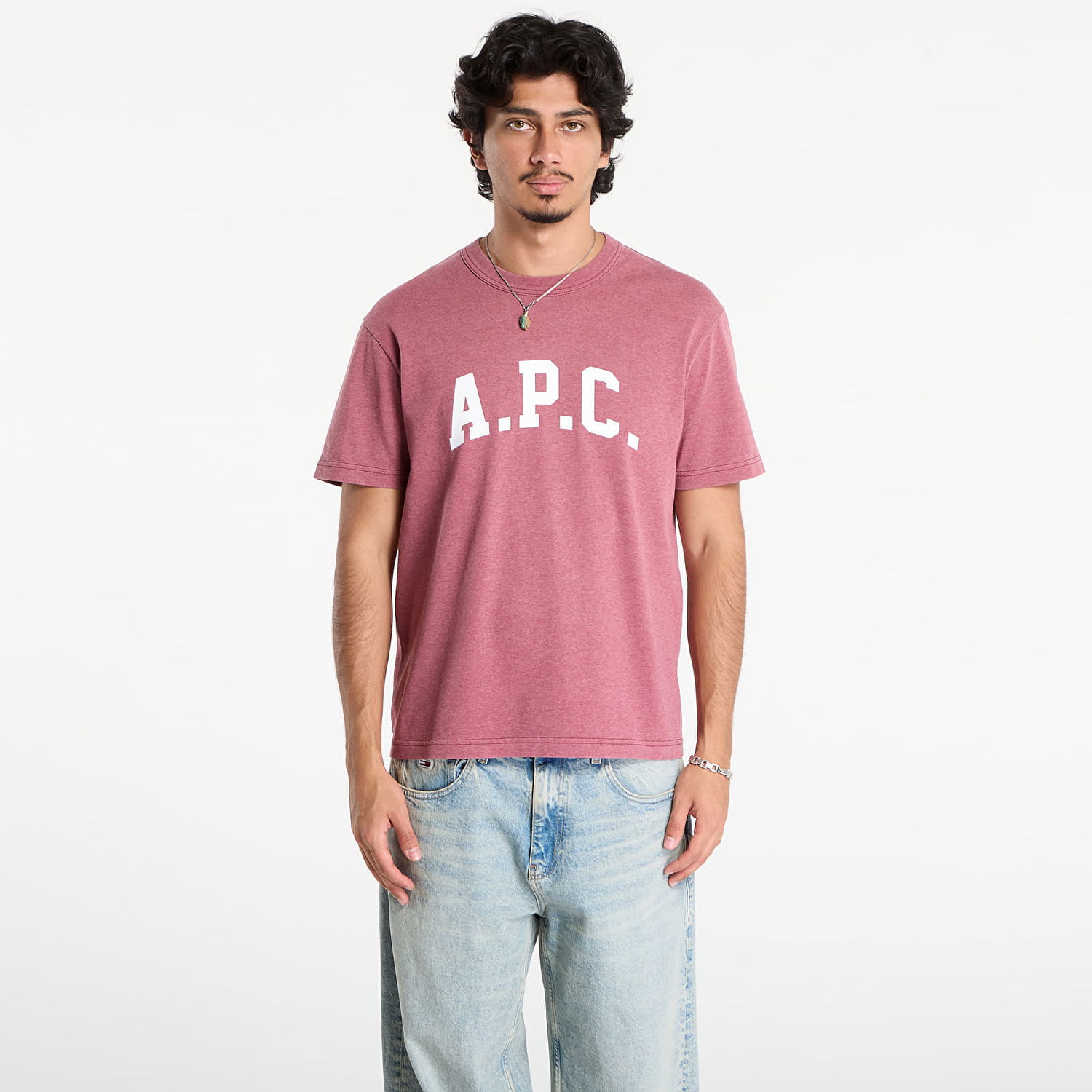 T-shirt A.P.C. A.P.C. Marcus T-Shirt Bourgogne | COHKV-H26537 GAV, 0