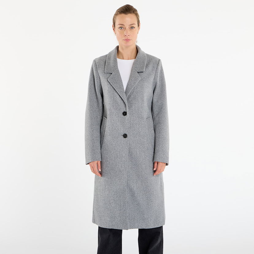 Rockar Urban Classics Basic Single Breasted Lapel Coat XS Grå | TB7075-04915