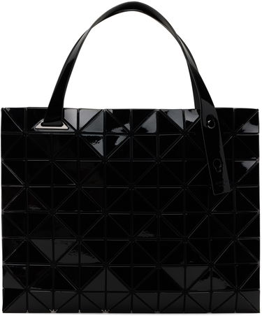 Tygpåse BAO BAO ISSEY MIYAKE Geometric Pattern Tote Bag Svart | BB48AG421, 0