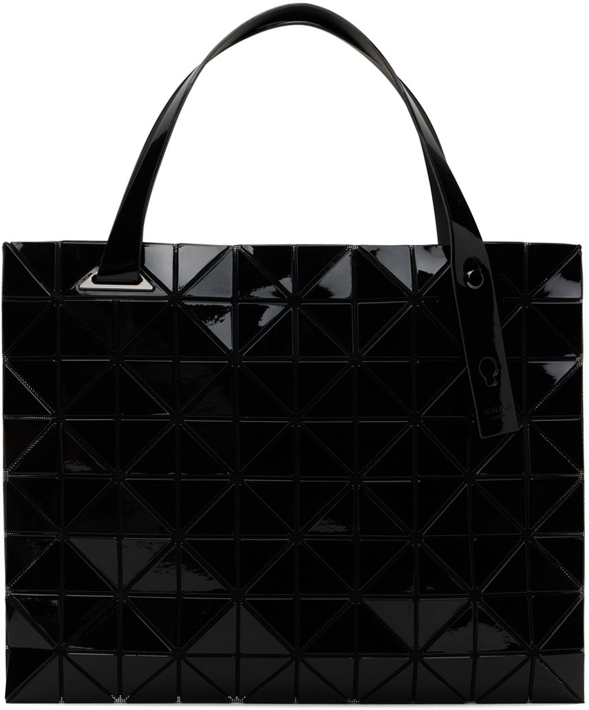 Tygpåse BAO BAO ISSEY MIYAKE Geometric Pattern Tote Bag Svart | BB48AG421, 0