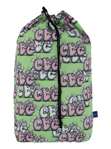 Ryggsäckar och väskor Comme des Garçons KAWS Drawstring Bag Grön | FH-K201-W21 1